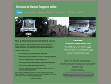 Tablet Screenshot of barton-seagrave.co.uk